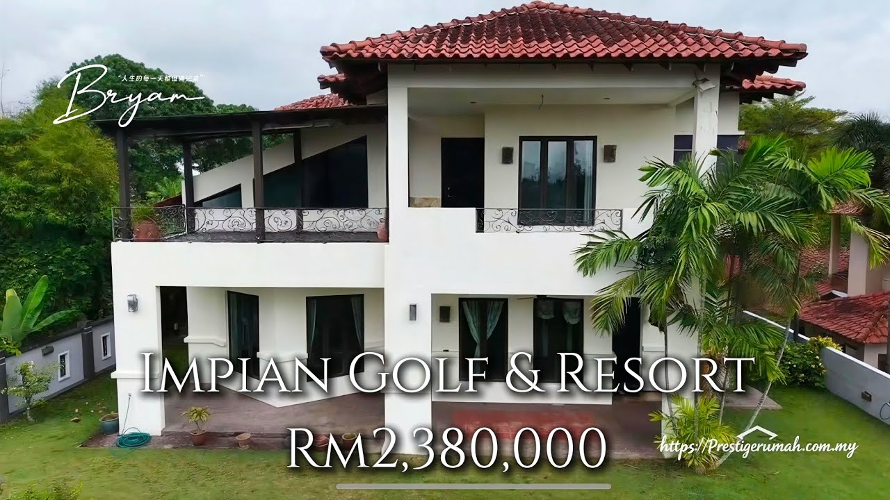 🏡 2,5-этажное бунгало @ Saujana Impian Golf & Resort, Каджанг | Земля и застроенная площадь 7 000...