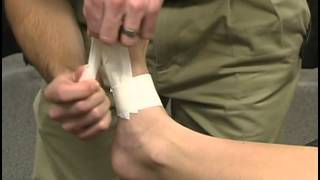 足指の捻挫 ターフトー 予防テーピングのバリエーション Youtube