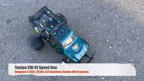 S0007: The Fastest Tamiya CW-01 Speedrun...? #rccar #shorts #fun #tamiya