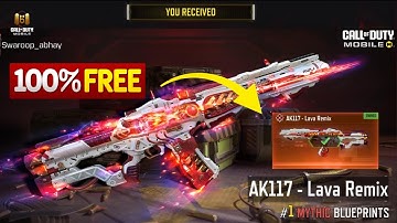 Free AK117 Legendary Gun in CODM | 100% Working Method #codm #callofduty #free #cod 