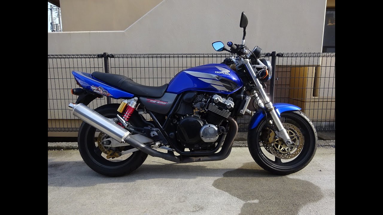 CB400SF Vtec1(NC39-1020)エンジン始動 - YouTube