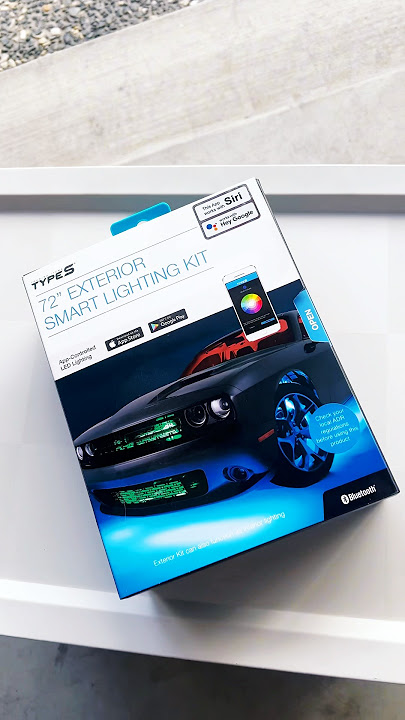 Type S 72” Exterior Smart Lighting Kit #shorts #car #underglow #jdm #led #projectcars