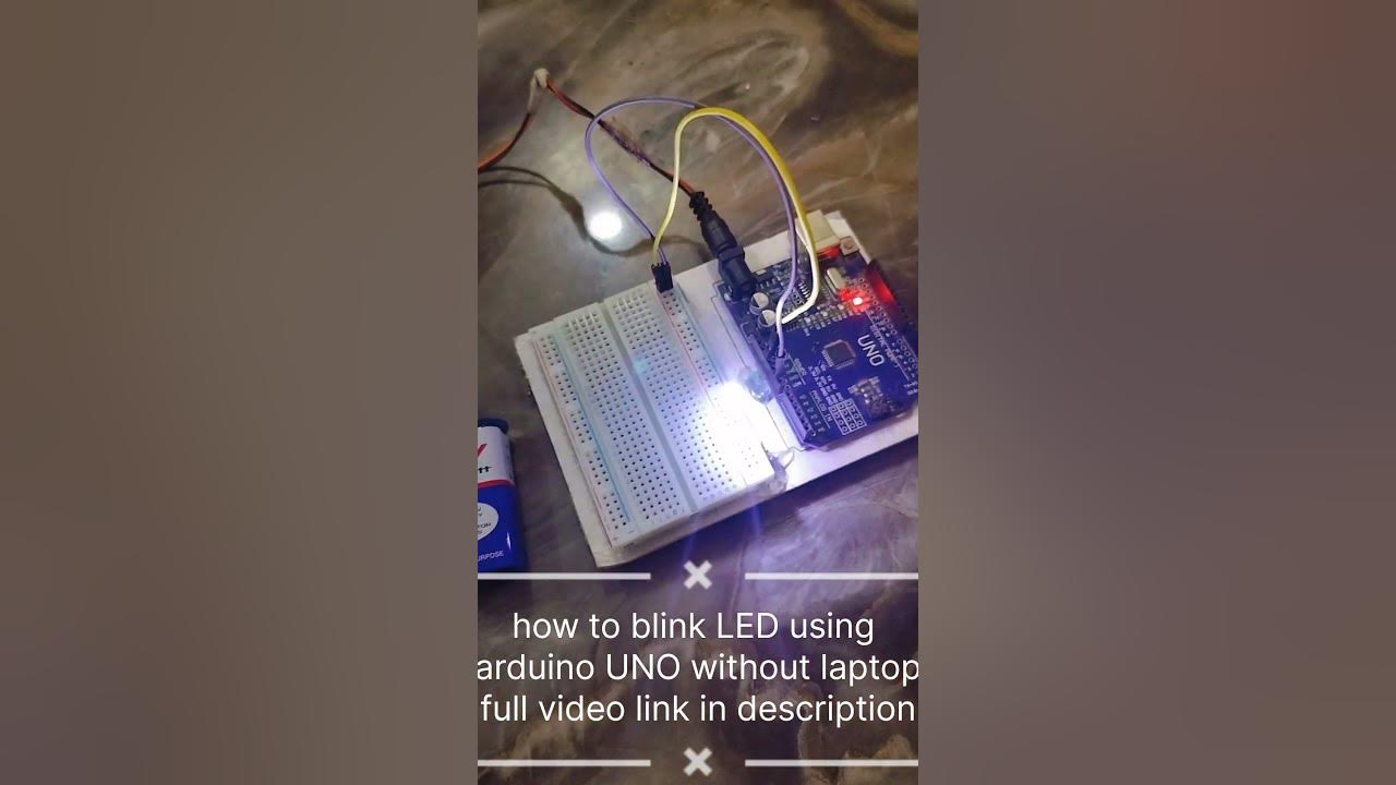 @MADRobotics_ //how to blink LED using arduino Uno without laptop//# ...