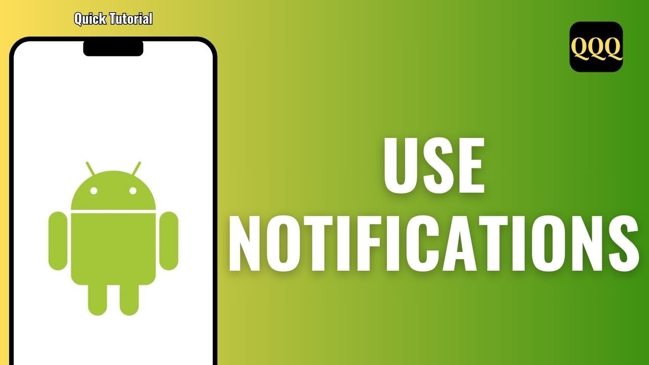 How To Use Notifications on Android - YouTube