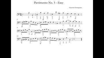 Realisation Insanguine Partimento No. 3 -  Easy