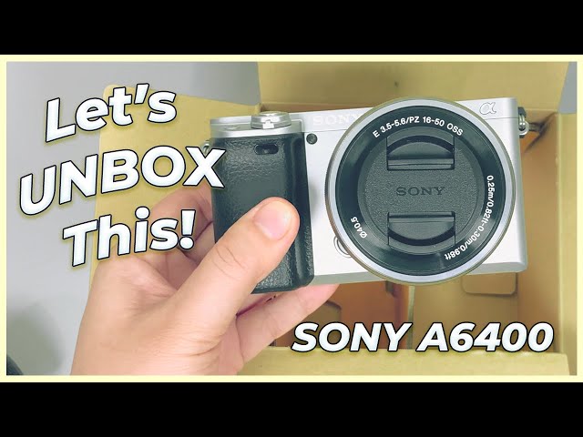 Unboxing the Sony A6400 SILVER 2022 - YouTube