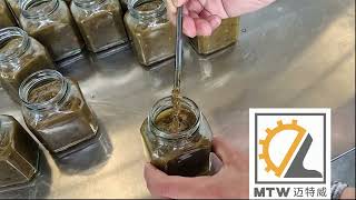 MTW automatic Burnt sauce paste filling machine