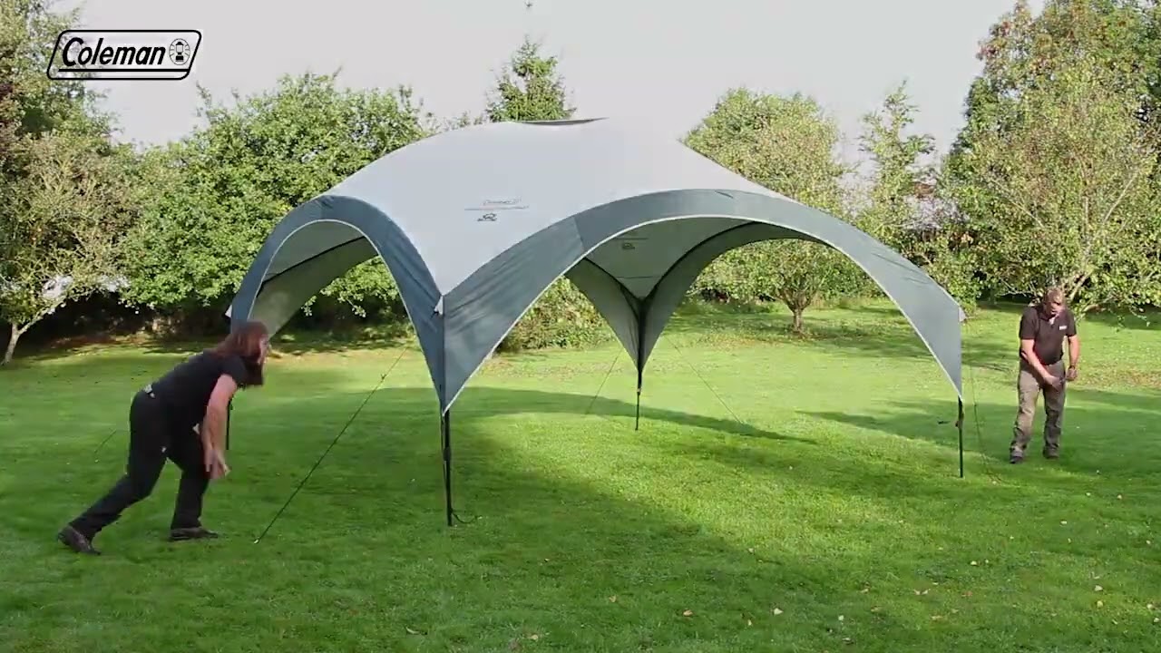 Coleman® Fast Pitch™ Shelter XL 4 5 x 4 5 m - YouTube