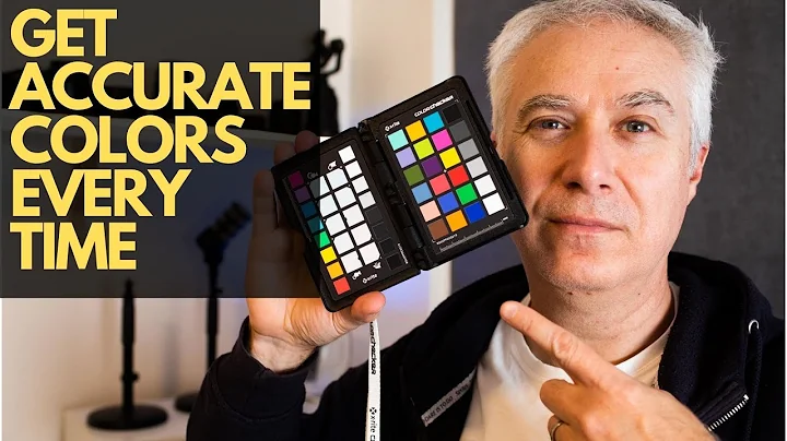 How to get accurate colors in product photography