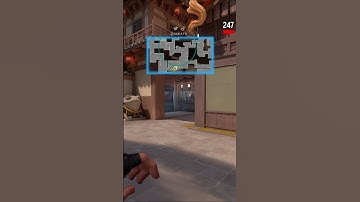 Sova Split Post Recon Dart Lineup #shorts  #valorant