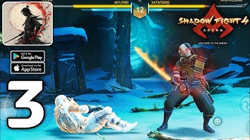 Shadow Fight 4 Arena Gameplay Walkthrough Part 3 - Round 1-12 (iOS, Android)