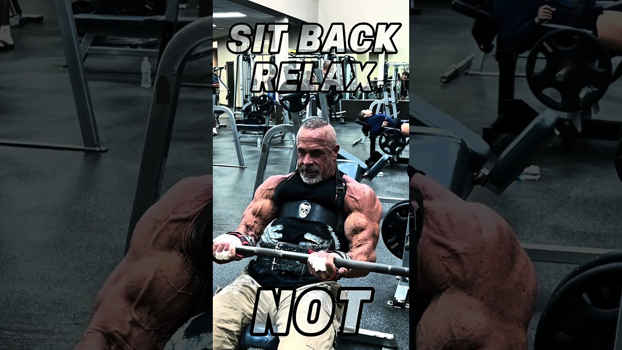 SIT BACK AND RELAX….. NOT…….#workout #motivation #muscle #workouttips #exercise