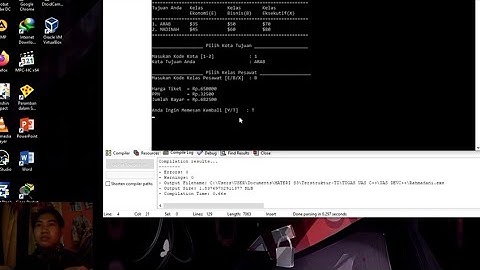 Final Project Tugas UAS Pemrograman Terstruktur (Rahmadani_19630228_3GRegMalam)