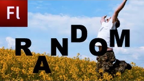 Flash Tutorial: Generate a Random Frame with AS3 -HD-