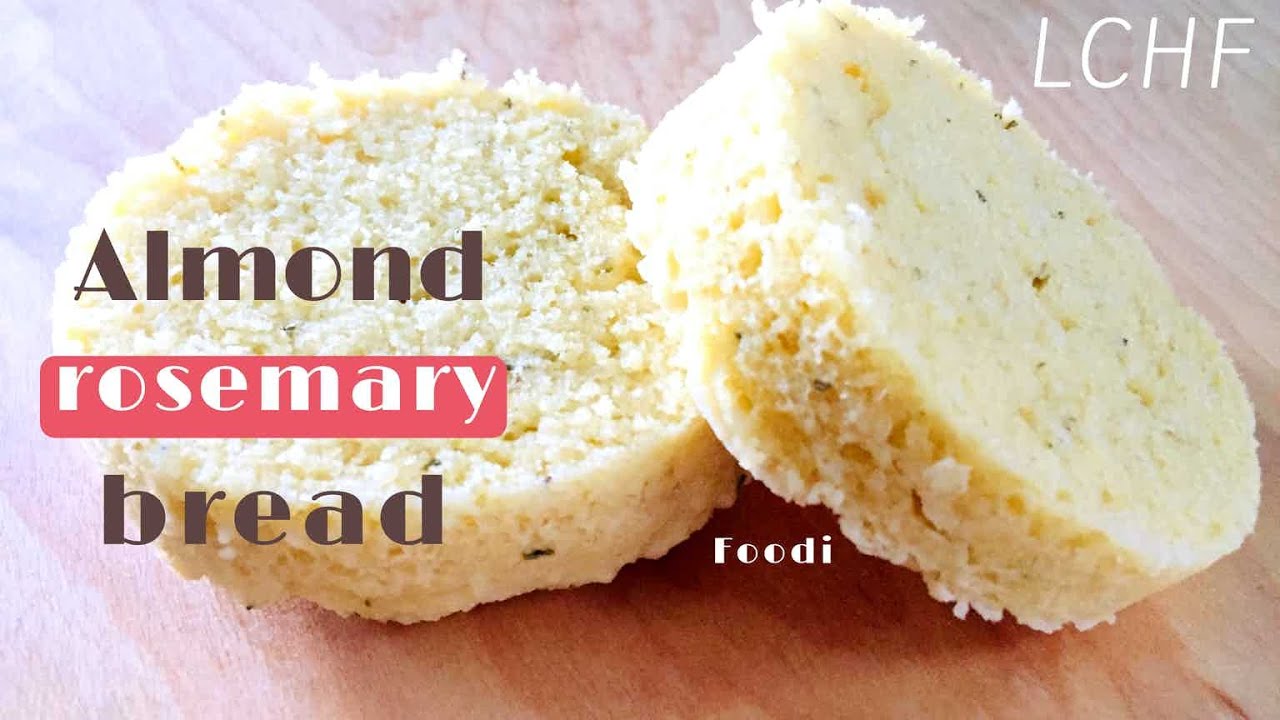 How to make Keto Almond Rosemary Bread 90 sec. in Microwave YouTube