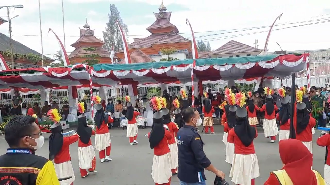 DISPLAY MARCHING BAND  SD/MIS CENDIKIA BUNAYA KABANJAHE 2022 DALAM RANGKA HUT RI KE 77