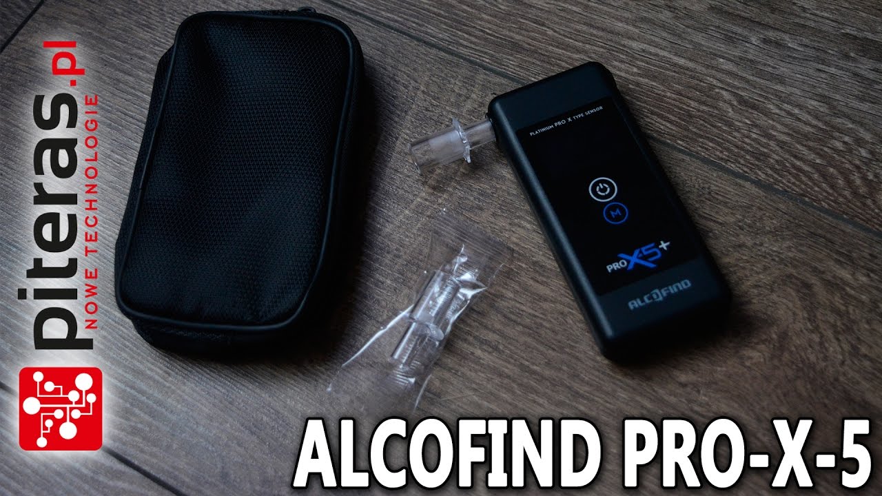 ALCOFIND PRO-X-5 - Alkomat elektrochemiczny - TEST - RECENZJA - PREZENTACJA