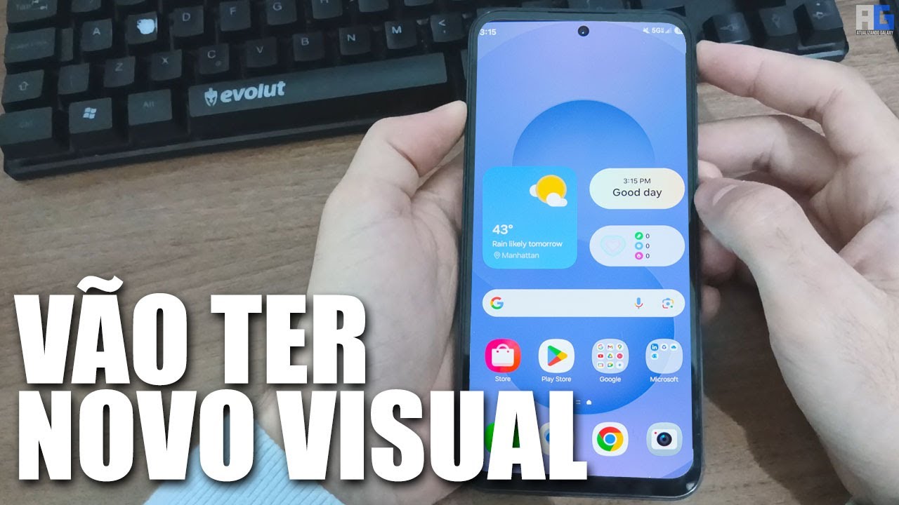 Aplicativos SAMSUNG vão ATUALIZAR e TER NOVO VISUAL - YouTube
