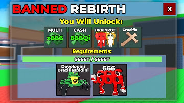 I Unlocked The BANNED REBIRTH in Steal A Brainrot..