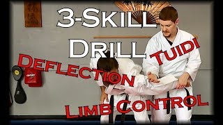 Waza Wednesday 9/13/17 - 3-Skill Drill (Deflection, Limb Control, & Tuidi)