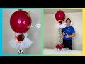 Easy to make Balloon centerpiece (Centro de mesa con globos fácil de hacer.)