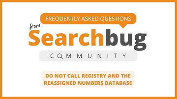 Do Not Call Registry (DNC) and Reassigned Number Database (RND) | Searchbug FAQs