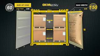 Dunnage bag application and sizes
