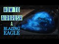 How to Airbrush A Realistic True Fire Eagle On A Harley Davidson Fuel Tank