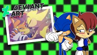 SONIC AND SALLY GO ON DEVIANT ART