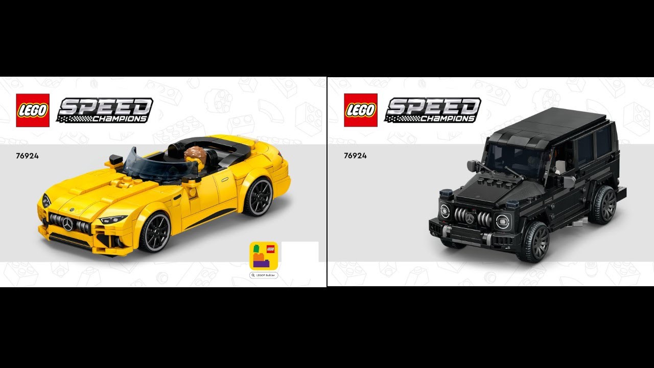 LEGO Instructions | Speed Champions | 76924 | Mercedes-AMG G 63