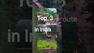 Top 3 Most Beautiful Train Journeys in India 🚂✨ #alonetravellers