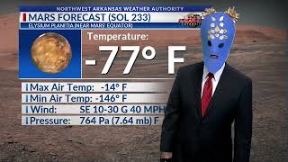 Item 131: Mars Weather Forecast by Team I_Lost_My_Shoe
