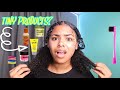 SLICKING MY HAIR WITH MINI PRODUCTS *HOW!?|| DRACODEZ