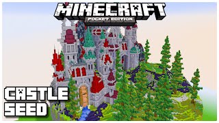 *NEW* Castle at *SPAWN* Seed in Minecraft Pocket Edition (Bedrock Edition/MCPE)