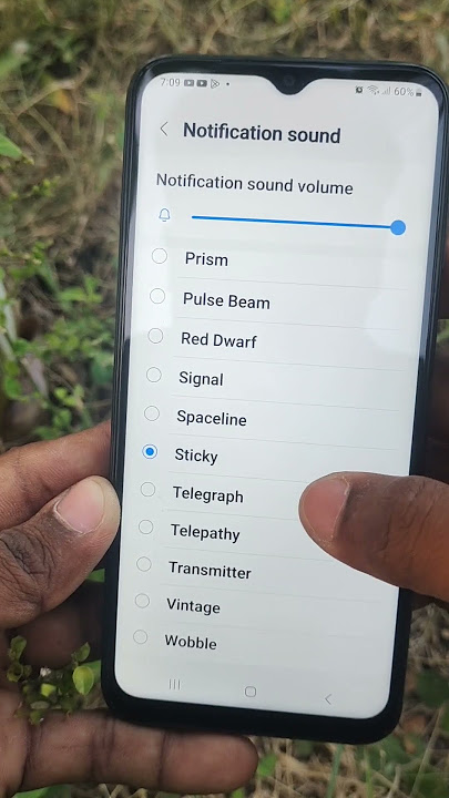 How to enable notification sound on in Samsung galaxy M14 Smartphone