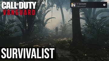 Survivalist Trophy (Find Mateo Without Firing A Bullet In Numa Numa Trail) - Call of Duty Vanguard