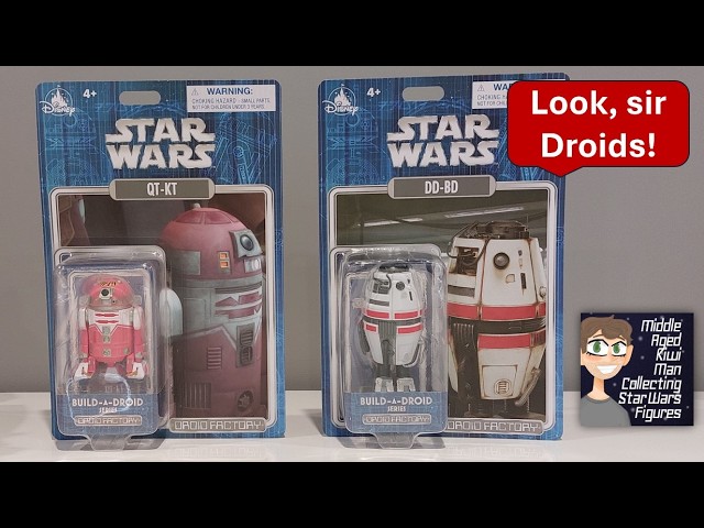 Star Wars Droid Factory QT-KT and DD-BD MAKMCSWF - YouTube