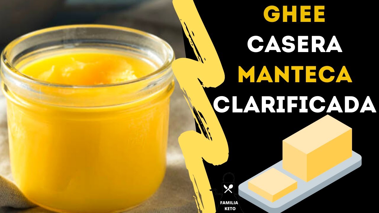 GHEE CASERA KETO/MANTEQUILLA CLARIFICADA/DIETA CETOGENICA/ /FAMILIA