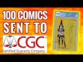 💥 100 Comics 💥 CGC Submission // Unboxing and Reveal!