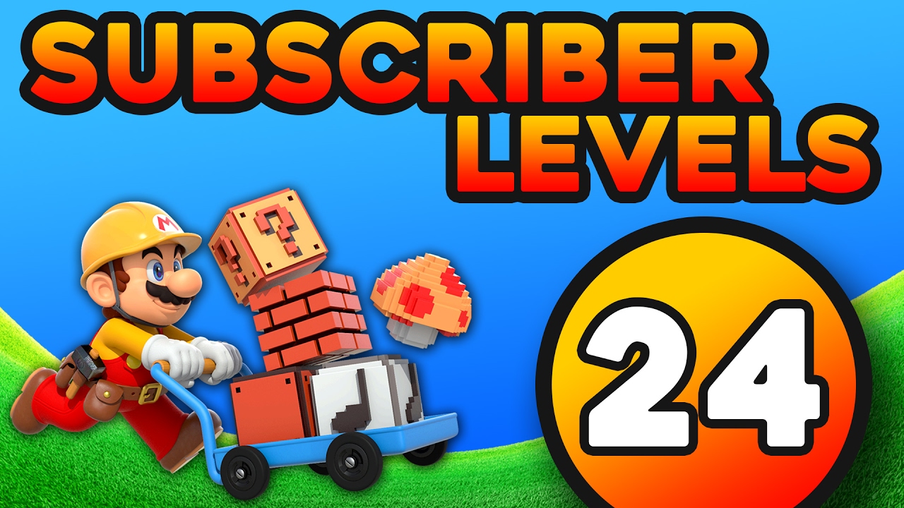 Super Mario Maker - Subscriber Levels [#24] - HARDCORE PARKOUR!