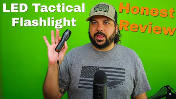 LED Tactical Flashlight Review | Illuminating Hiking, Camping, and Survival Adventures