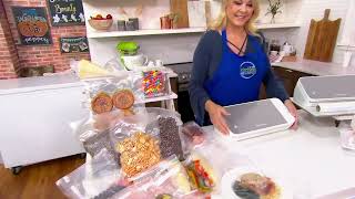 FoodSaver Vacuum Sealing System  w/ Seal Bags Starter Kit on QVC