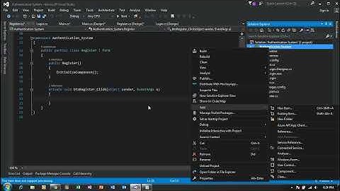 C# Login & Register System with SQLite Full 40 Minute!