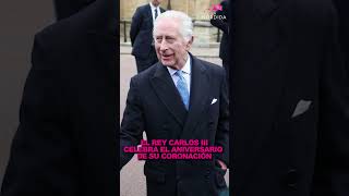 SE CUMPLE UN  AÑO DE LA CORONACIÓN DE CARLOS III #kingcharles #shorts #uk #lamordida #coronation