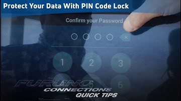 Furuno Connections Quick Tips PIN Code Lock Security