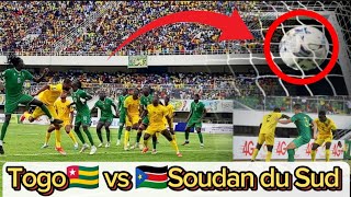 Revivez les moments Forts du match TOGO VS SOUDAN DU SUD Sur le stade de kegué