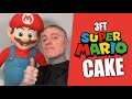 Making a massive super mario all out of cake