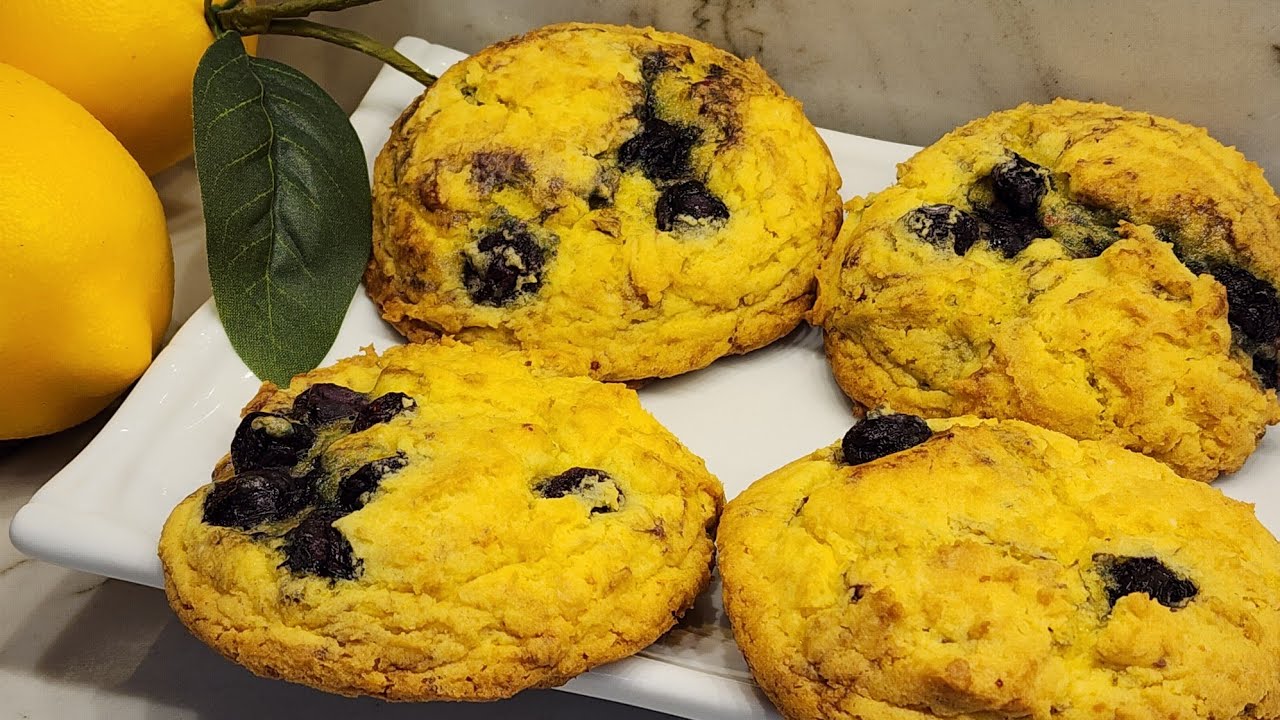 Lemon Blueberry Cake Mix Cookies YouTube lemon-blueberry-cake-mix-cookies-youtube
