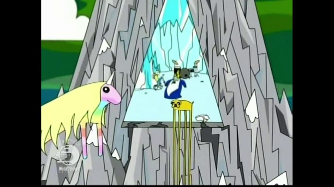 adventure time - first conversation with Lady Rainicorn.