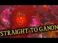 Beating Ganon Right Away!? - Going Straight to Ganon in Breath of the Wild